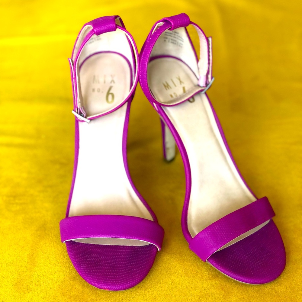 Mix No. 6 Stiletto High Heel in Magenta